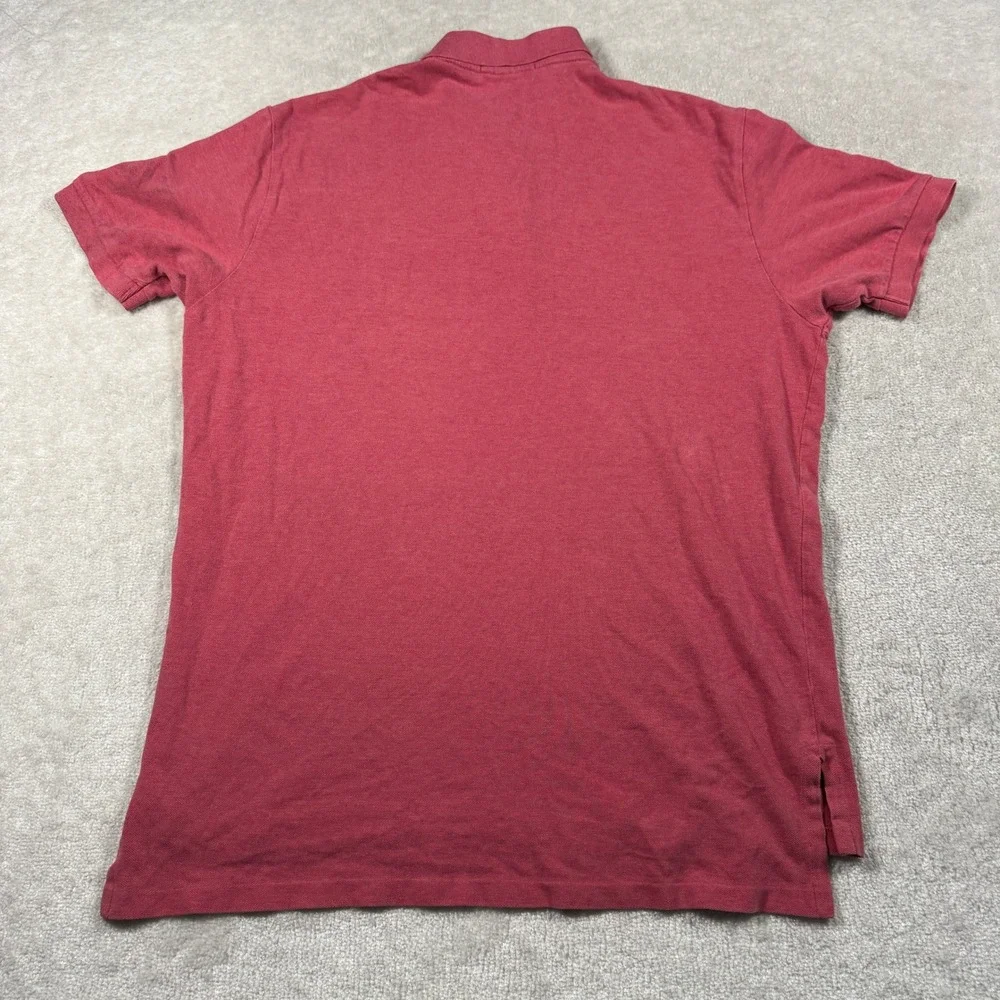 Polo Ralph Lauren Polo Shirt Mens XL Red Short Sleeve Cotton Pique Classic Fit